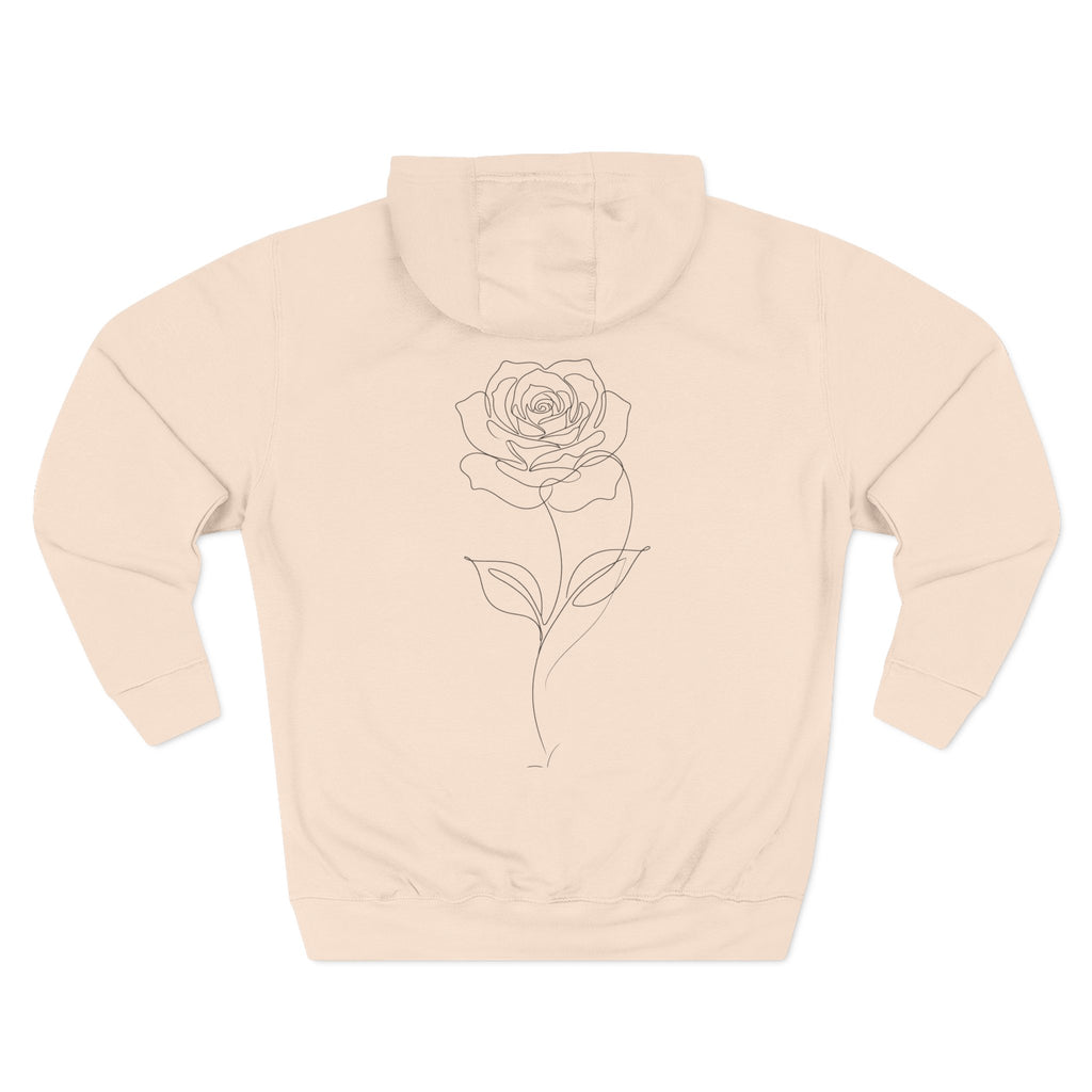 Rose - LineArt - Hoodie