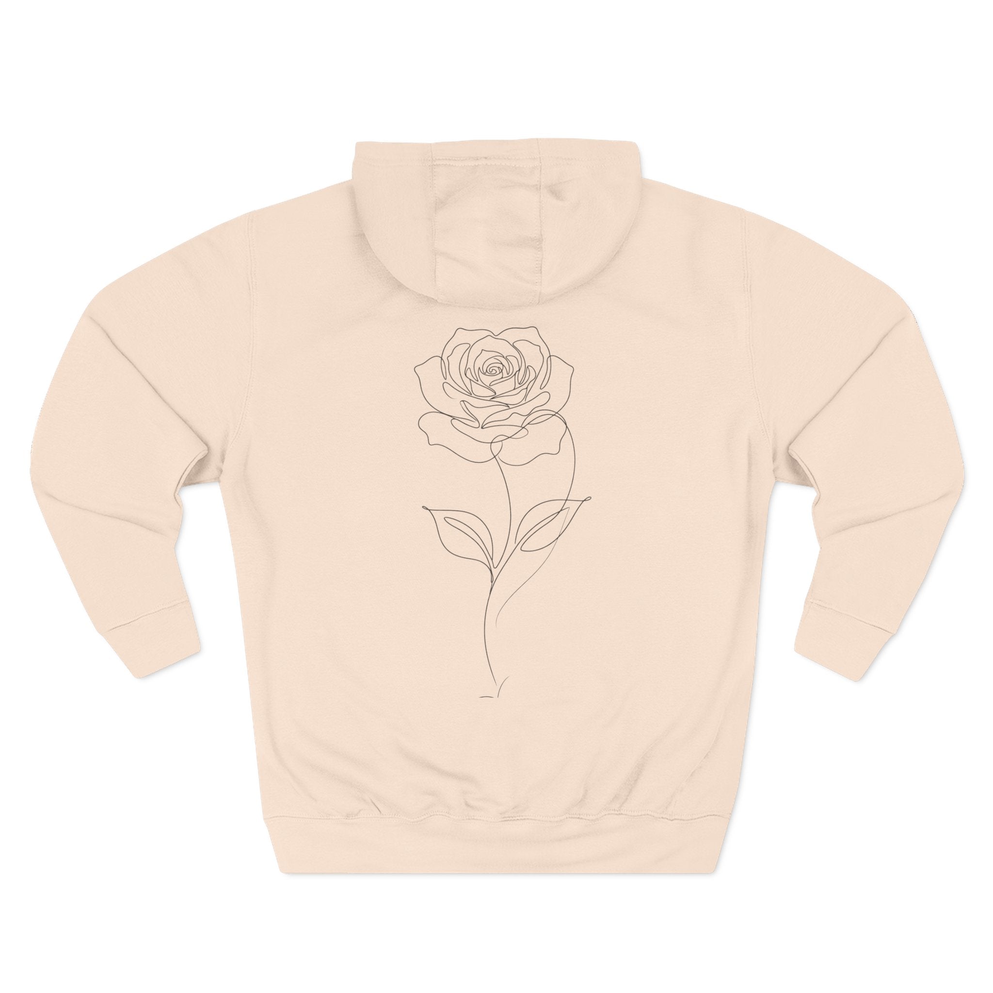 Rose - LineArt - Hoodie