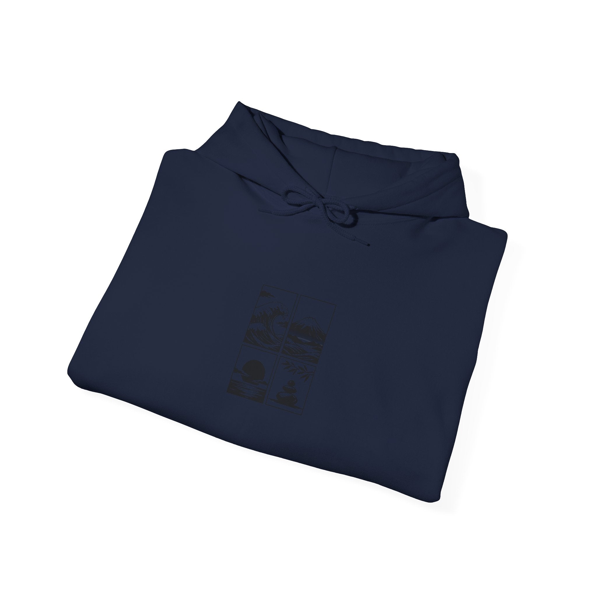 Zen Landscape - BasicPrint - Hoodie