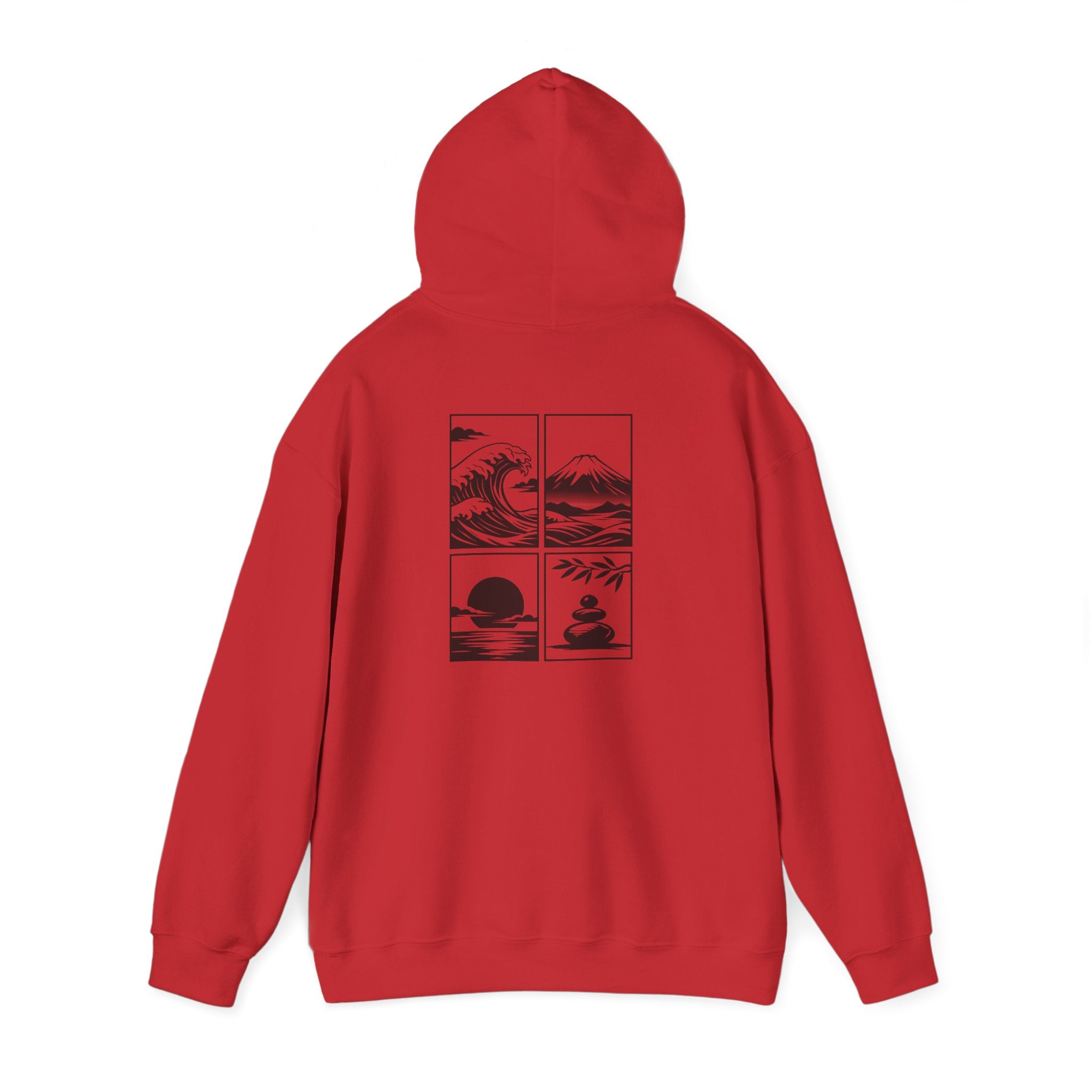 Zen Landscape - BasicPrint - Hoodie