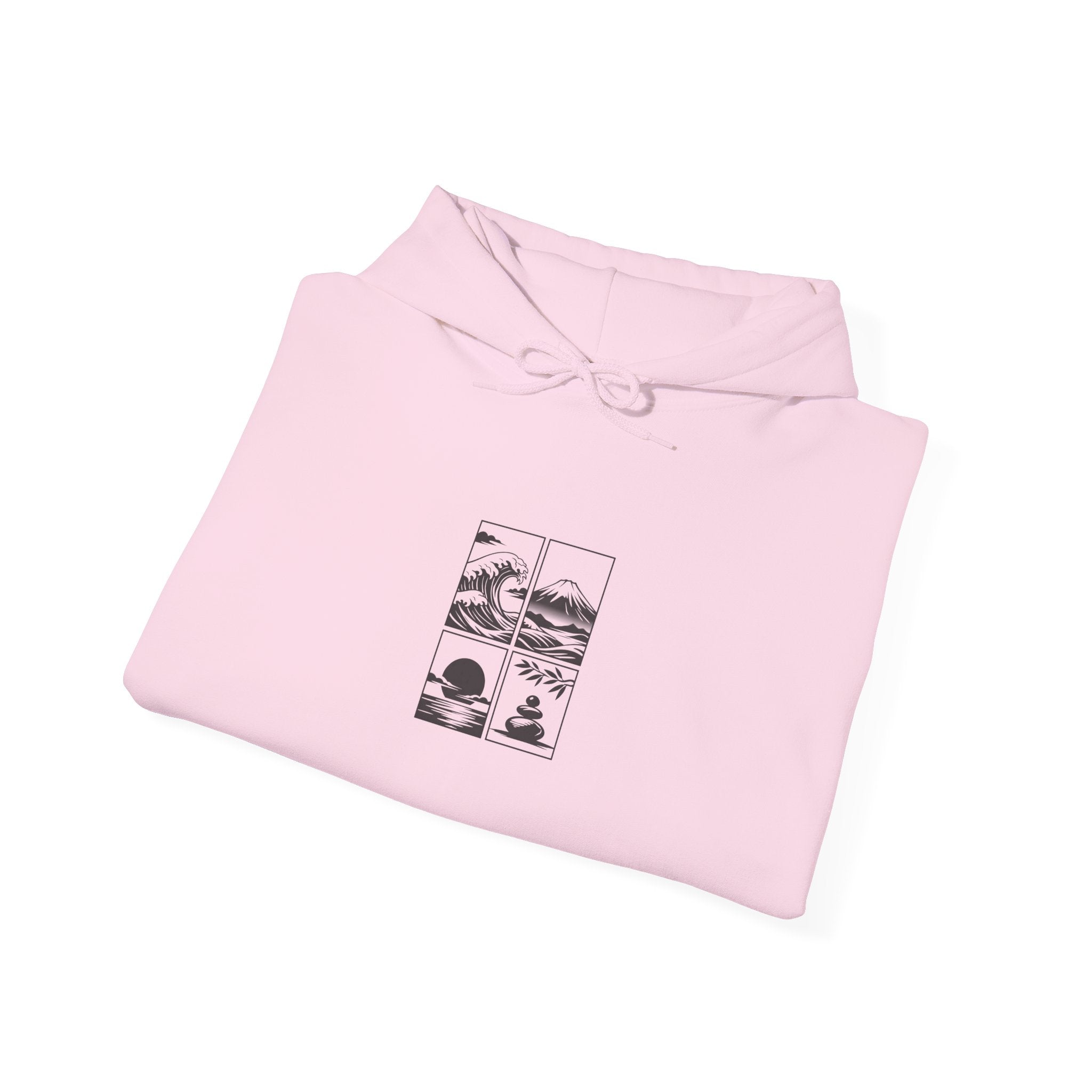 Zen Landscape - BasicPrint - Hoodie
