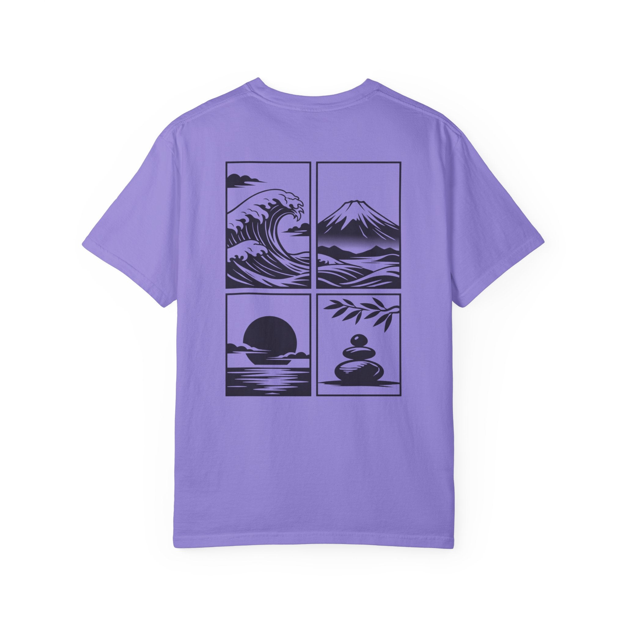 Zen Landscape - BasicPrint - Graphic Tee