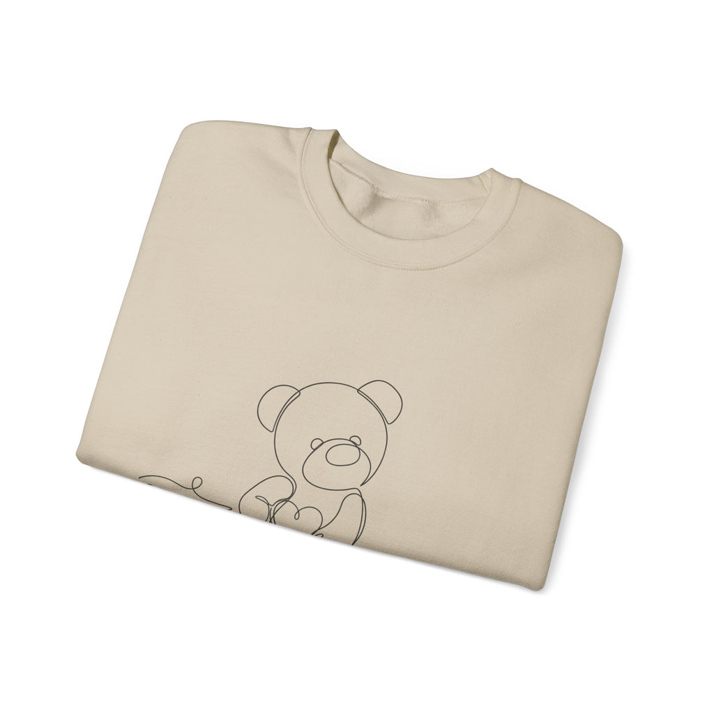 Puppy - LineArt - Crewneck Sweatshirt