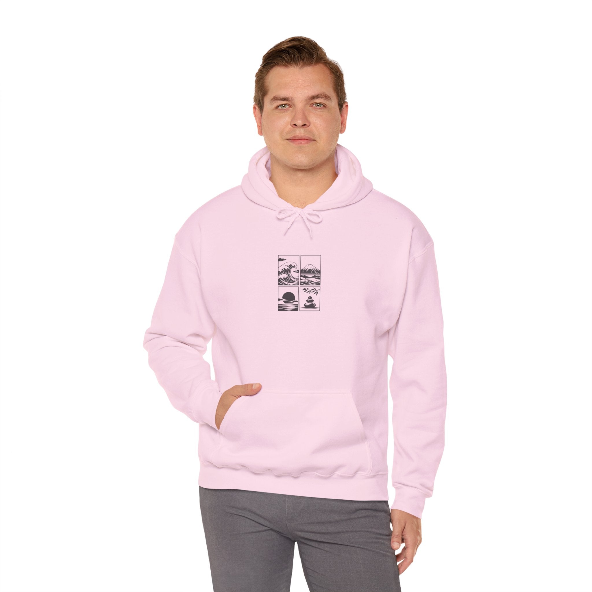 Zen Landscape - BasicPrint - Hoodie