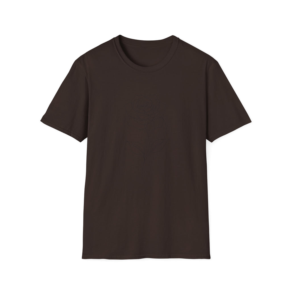 Rose - LineArt - Graphic Tee