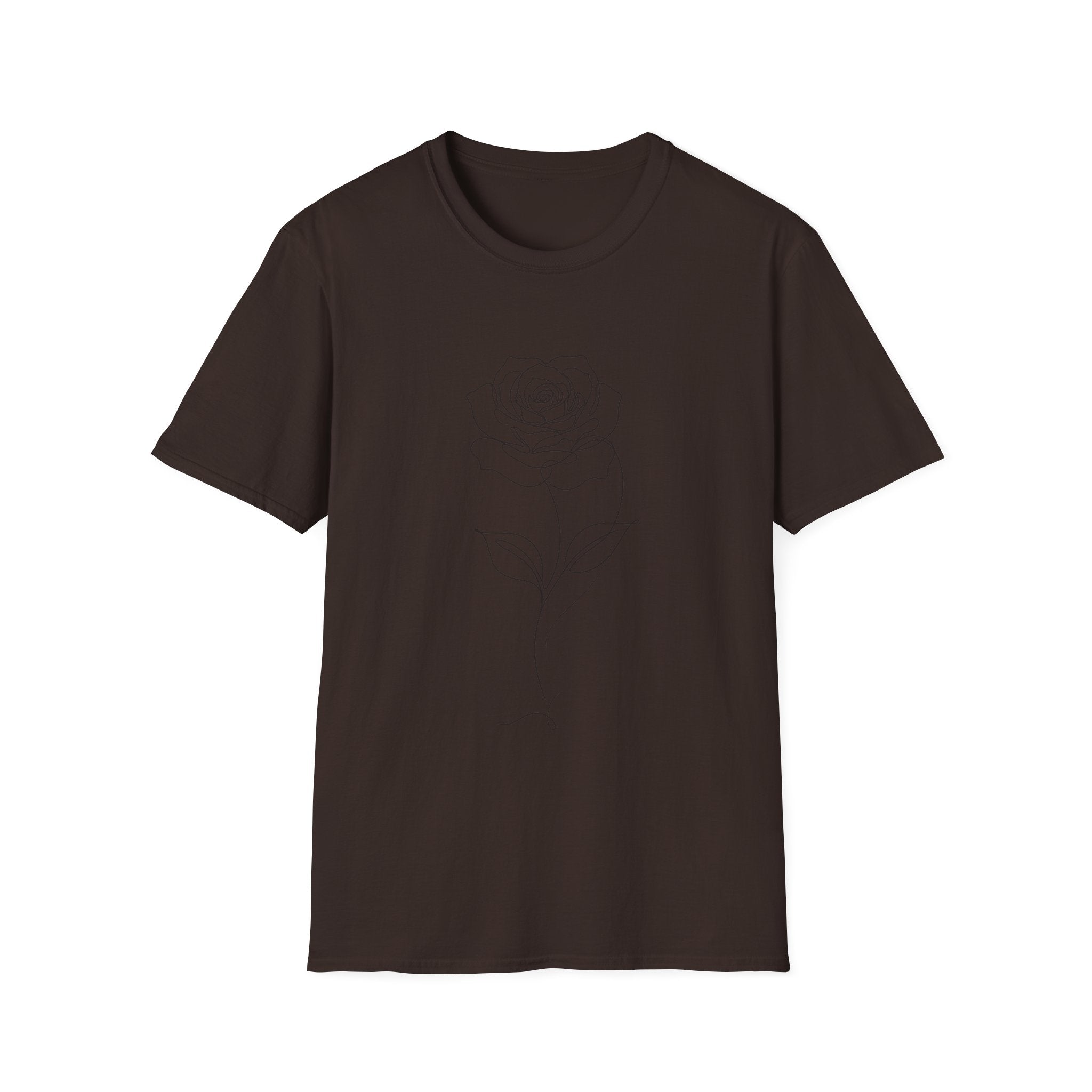 Rose - LineArt - Graphic Tee