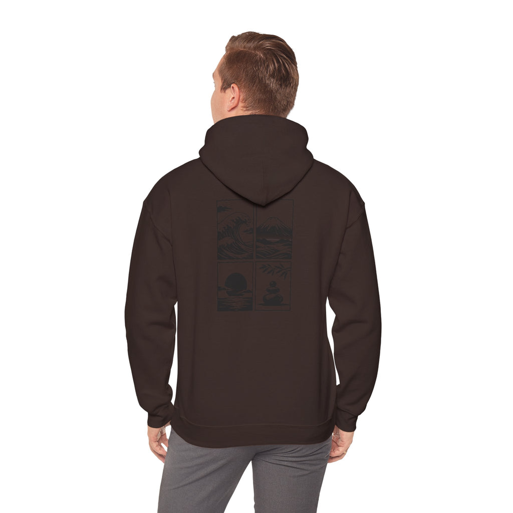 Zen Landscape - BasicPrint - Hoodie
