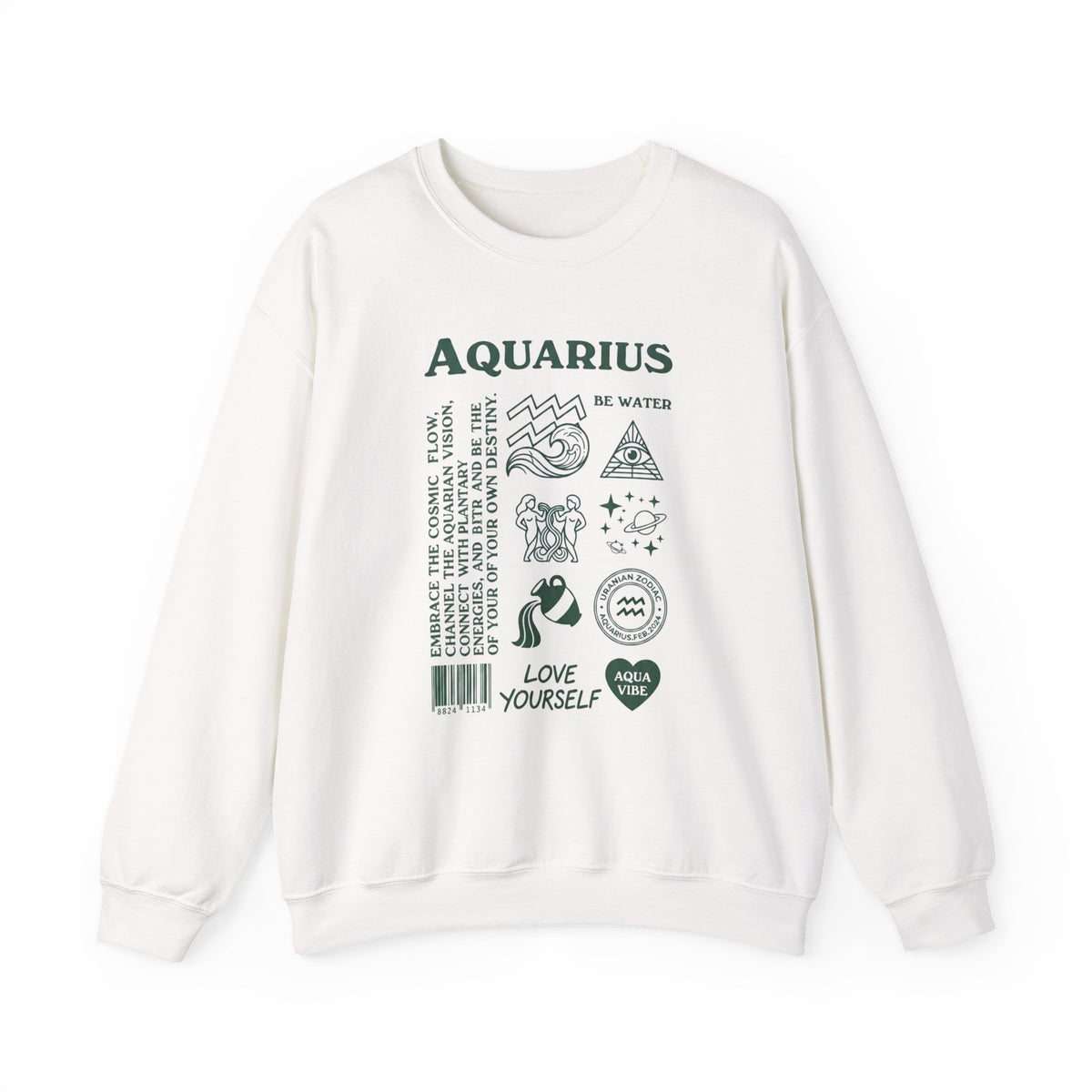 Zodiac - LineArt - Crewneck Sweatshirt