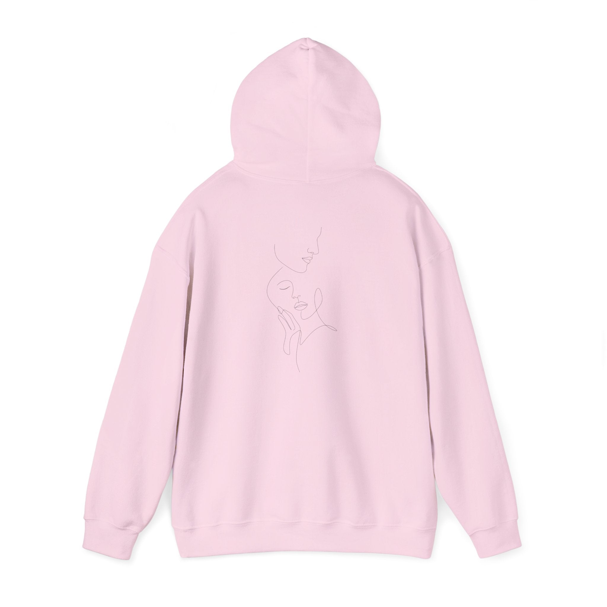 Minimalist Faces - LineArt - Hoodie