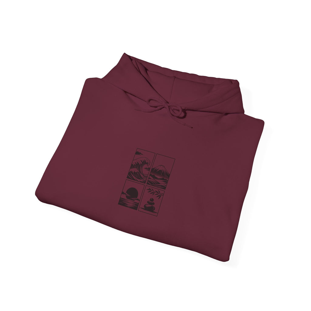 Zen Landscape - BasicPrint - Hoodie