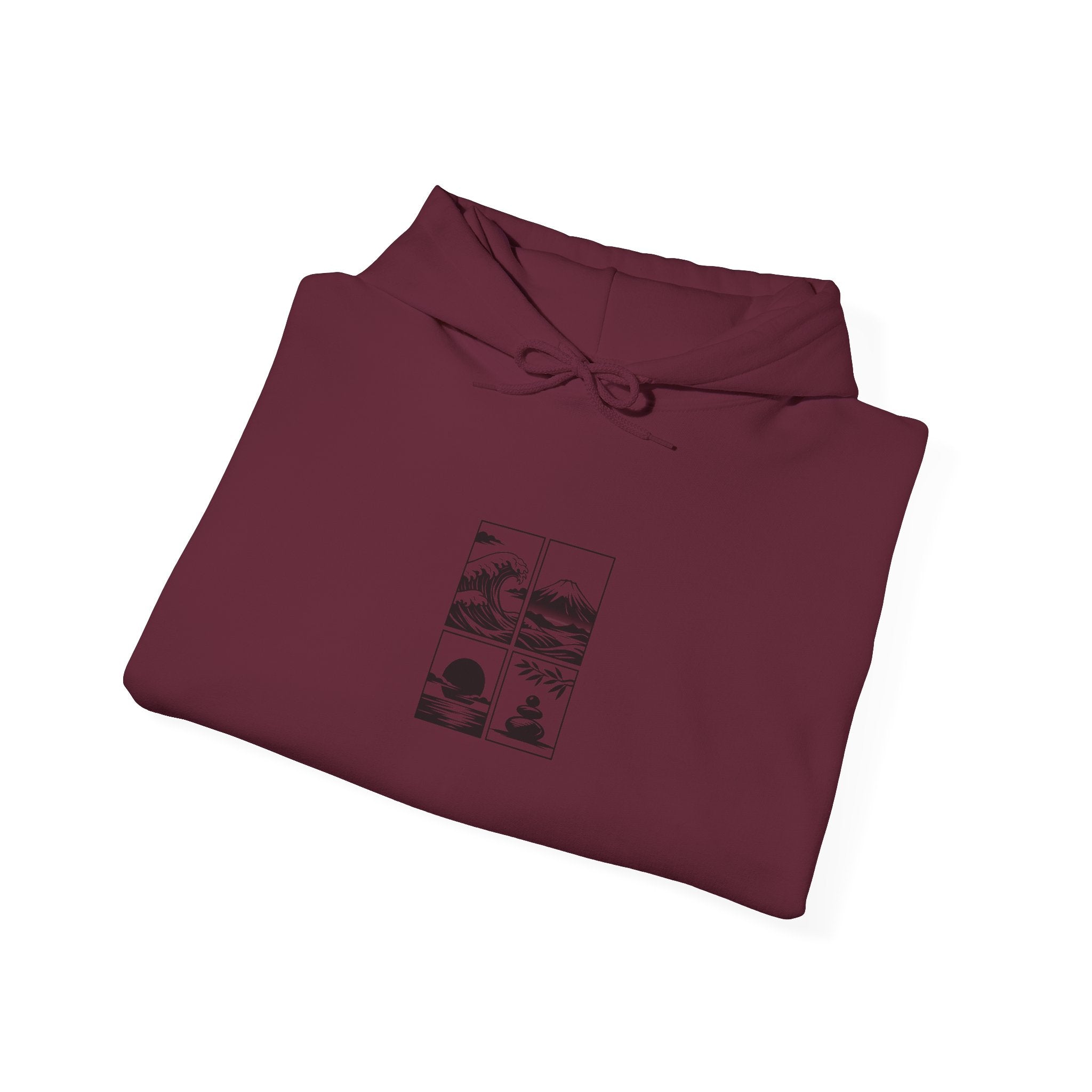 Zen Landscape - BasicPrint - Hoodie