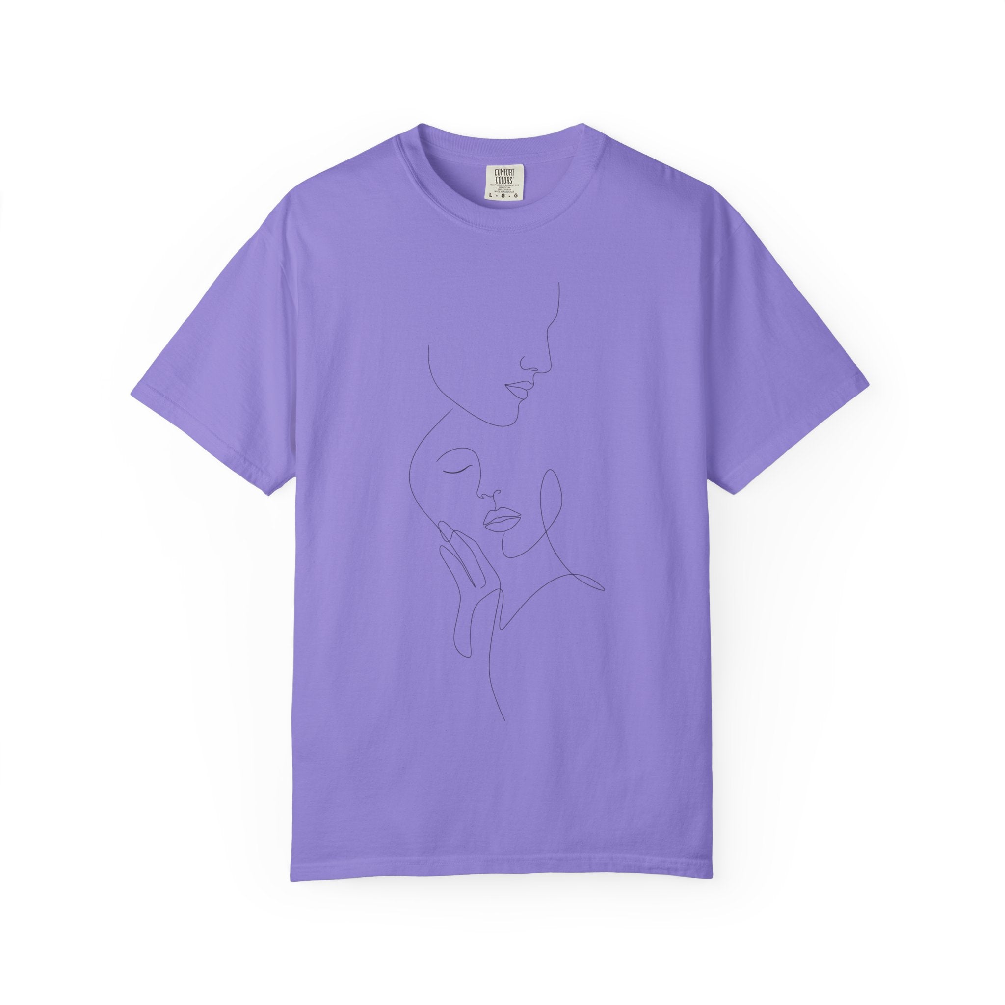 Minimalist Faces - LineArt - Graphic Tee