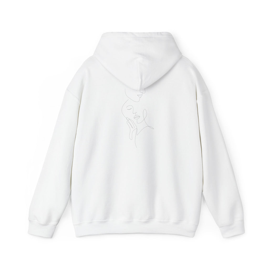 Minimalist Faces - LineArt - Hoodie