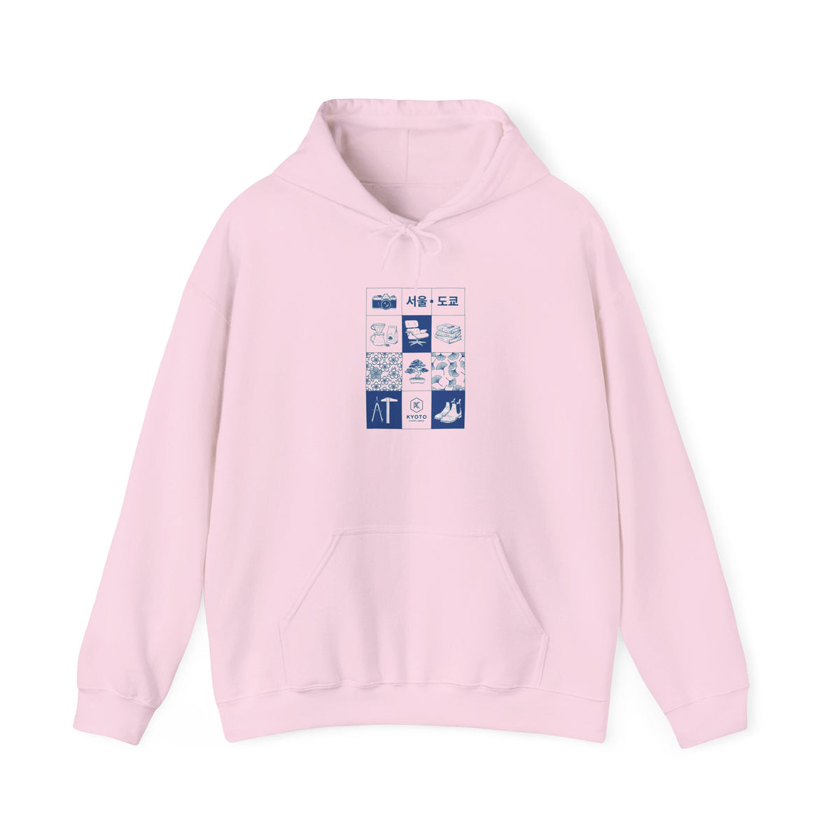 Icons Grid  - BasicPrint - Hoodie