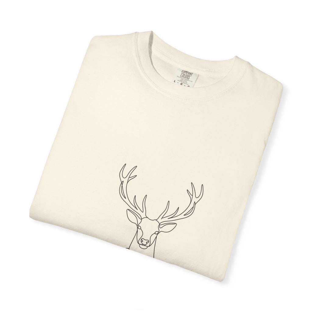Deer - LineArt - Graphic Tee