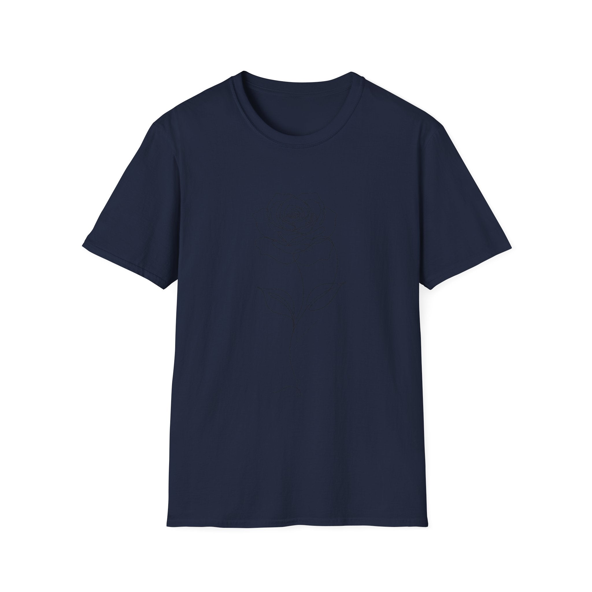 Rose - LineArt - Graphic Tee