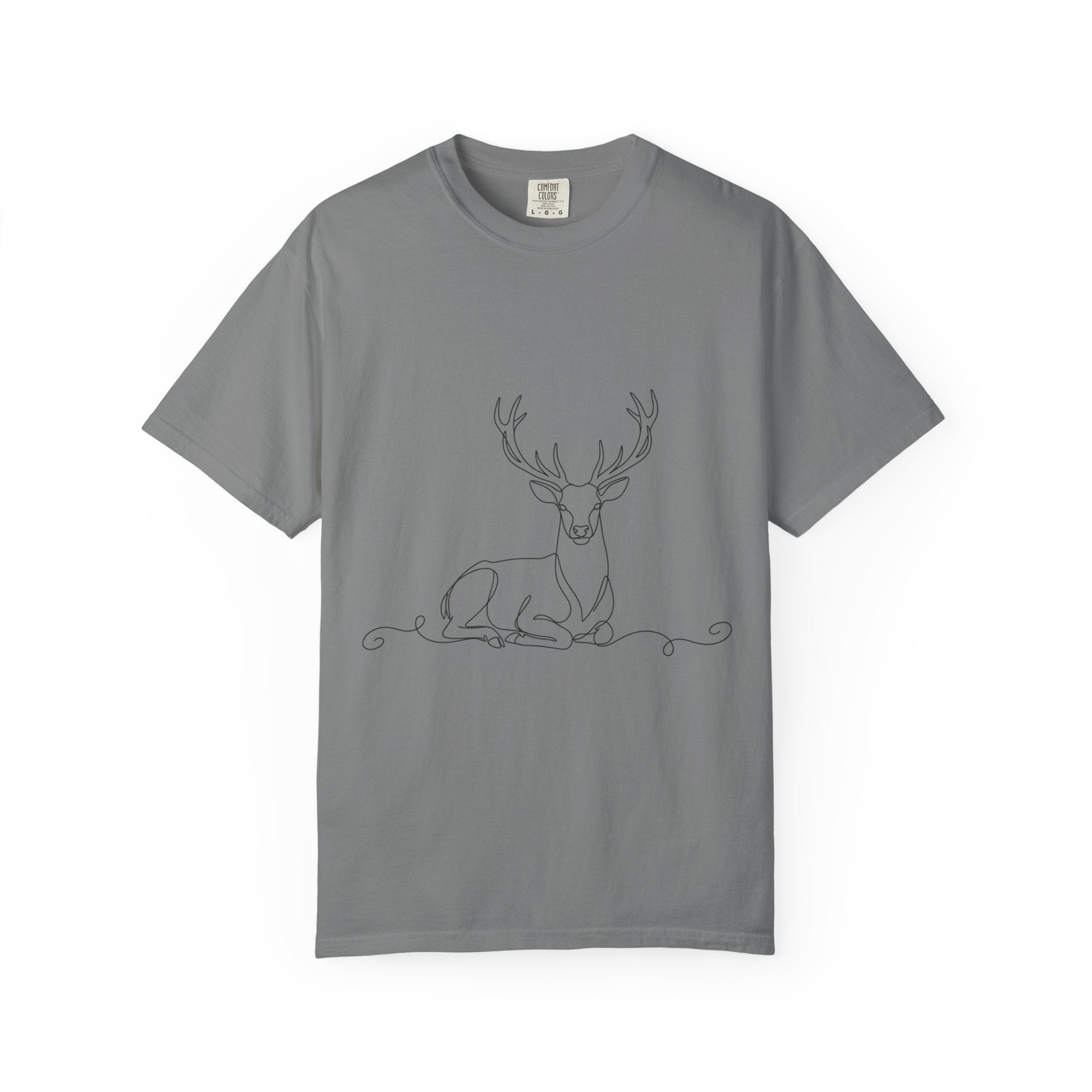 Deer - LineArt - Graphic Tee