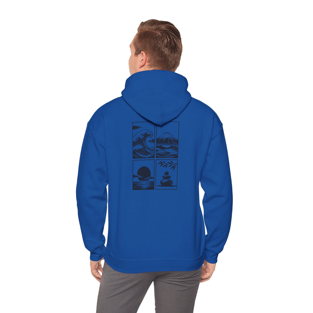 Zen Landscape - BasicPrint - Hoodie