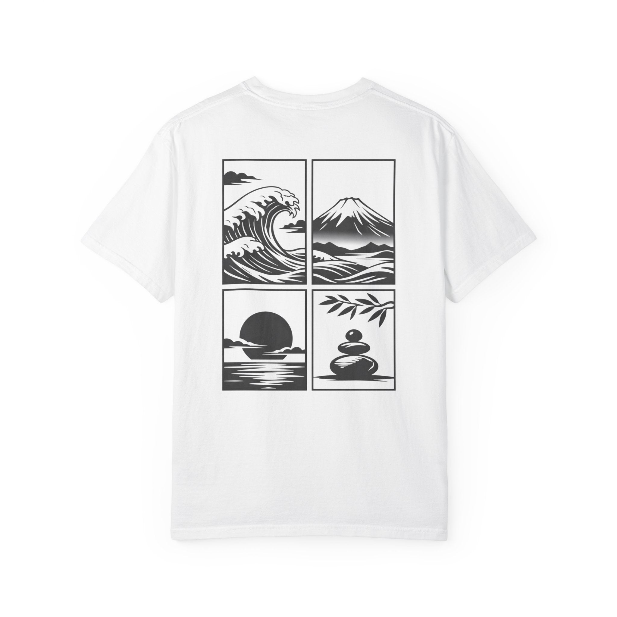 Zen Landscape - BasicPrint - Graphic Tee