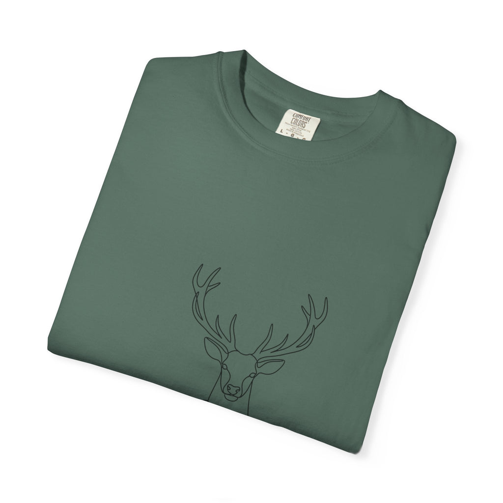 Deer - LineArt - Graphic Tee