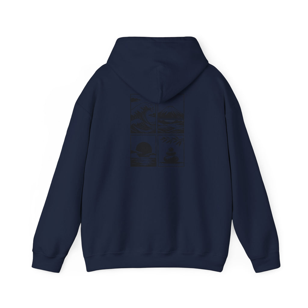 Zen Landscape - BasicPrint - Hoodie