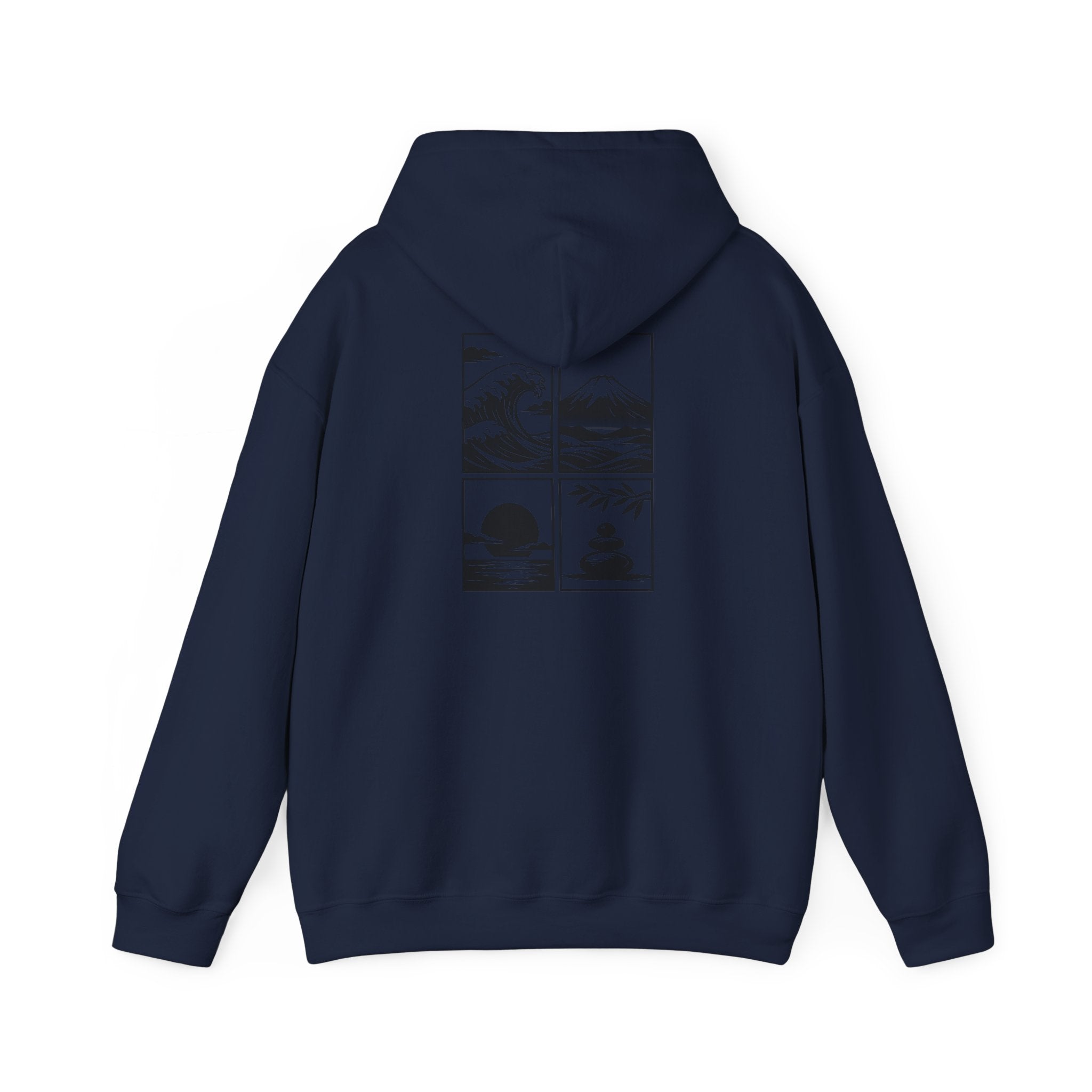 Zen Landscape - BasicPrint - Hoodie