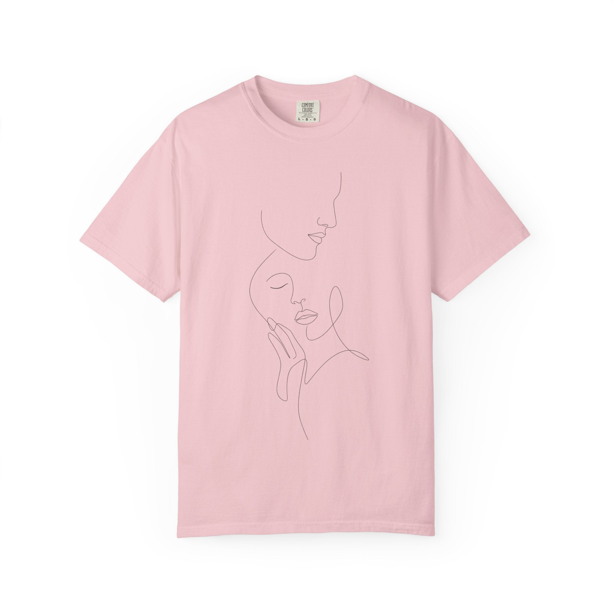 Minimalist Faces - LineArt - Graphic Tee