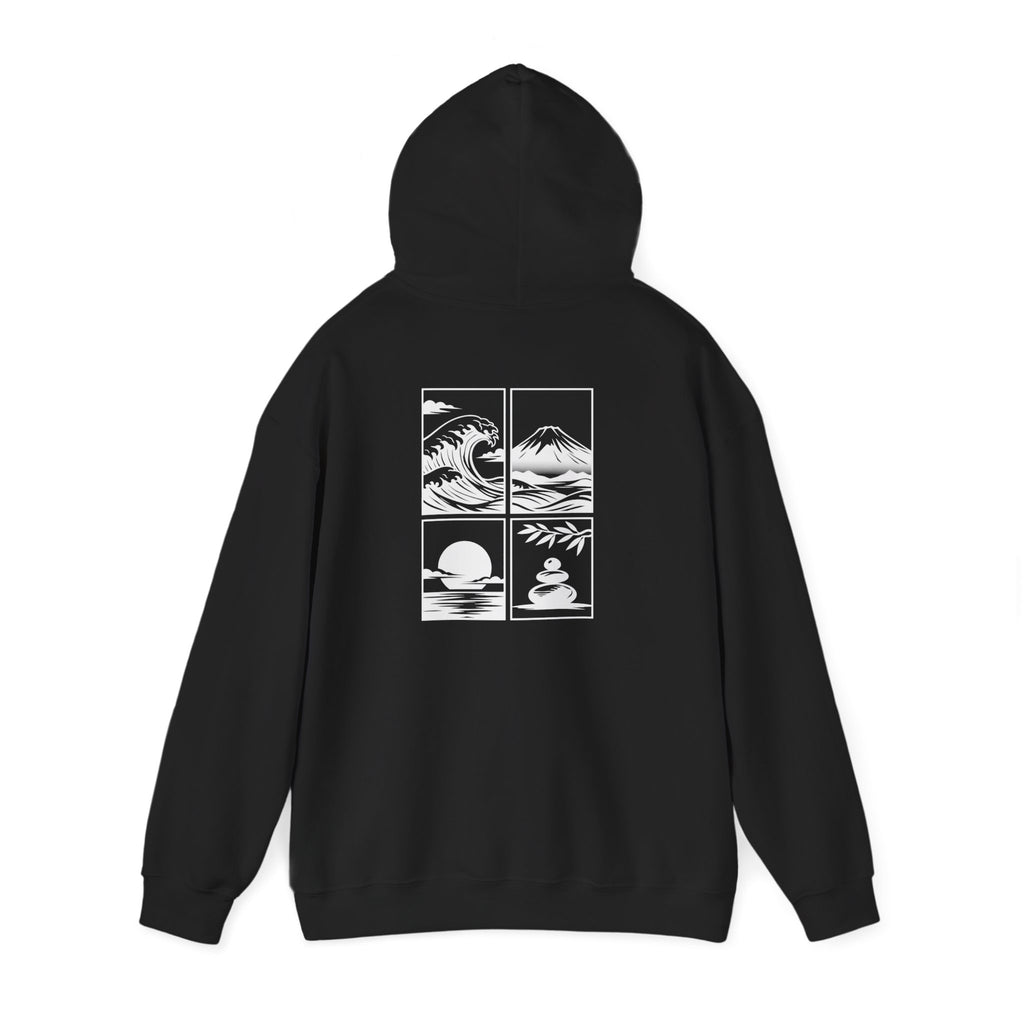 Zen Landscape - BasicPrint - Hoodie