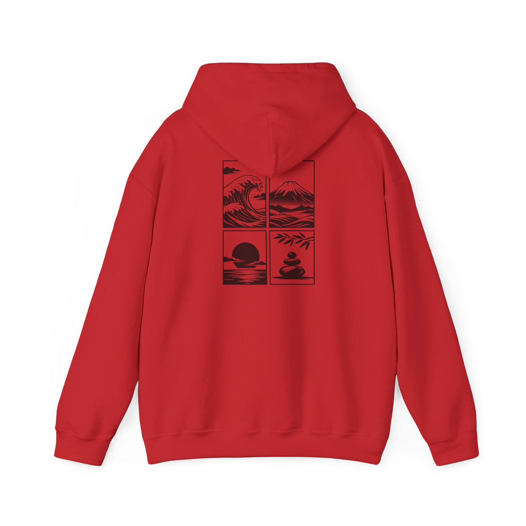 Zen Landscape - BasicPrint - Hoodie
