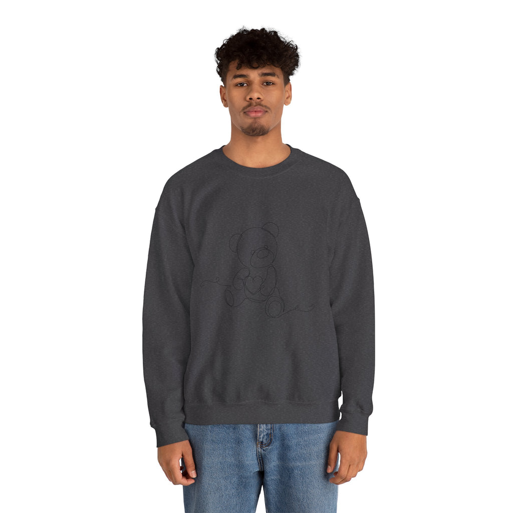 Teddy - LineArt - Crewneck Sweatshirt