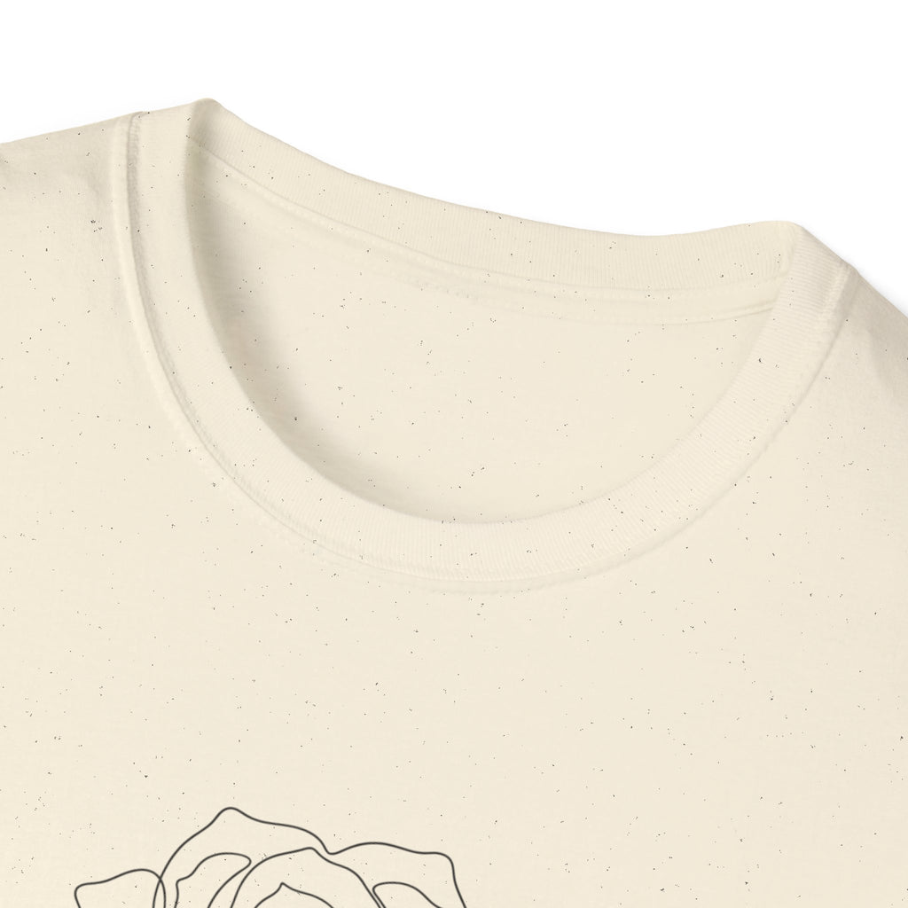 Rose - LineArt - Graphic Tee
