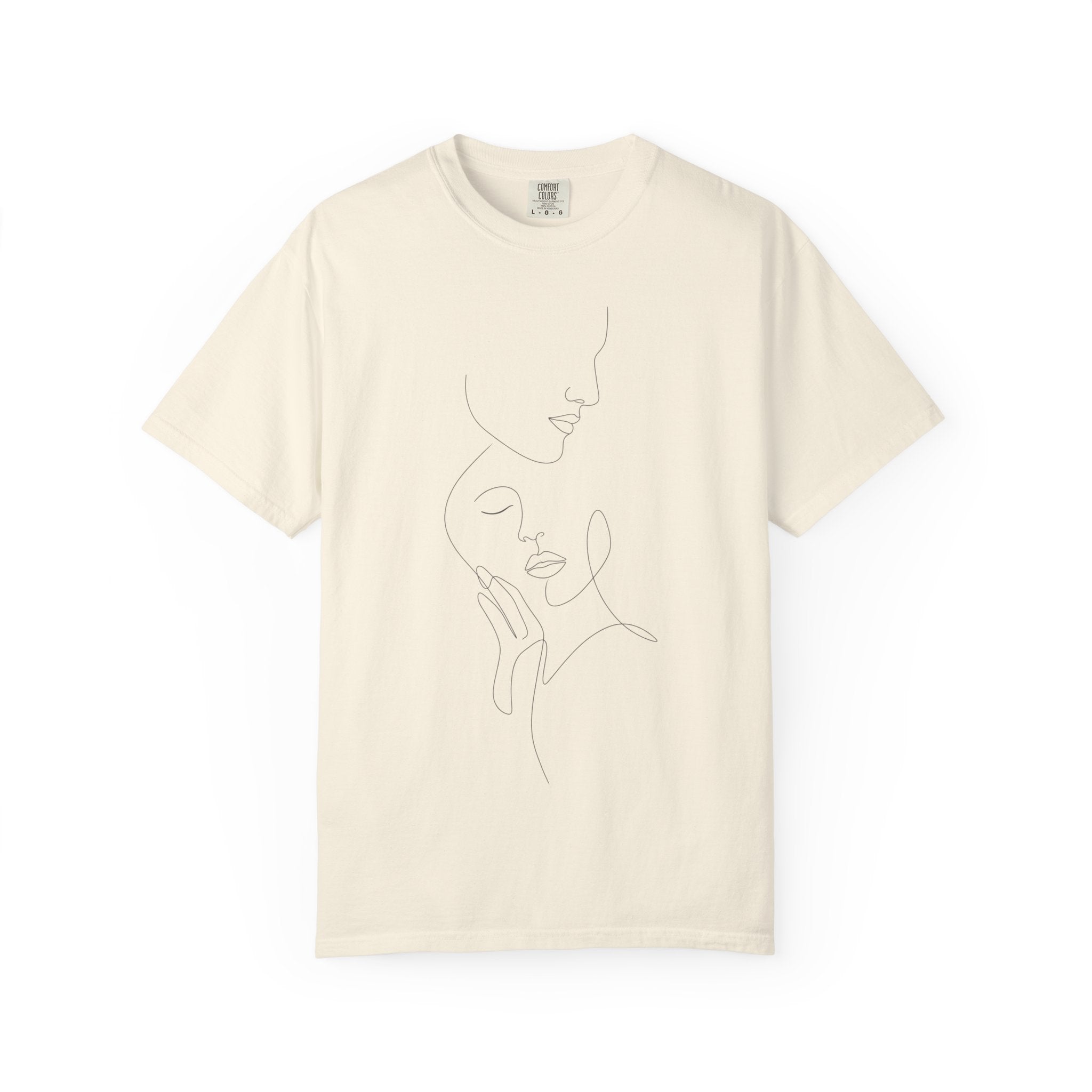 Minimalist Faces - LineArt - Graphic Tee