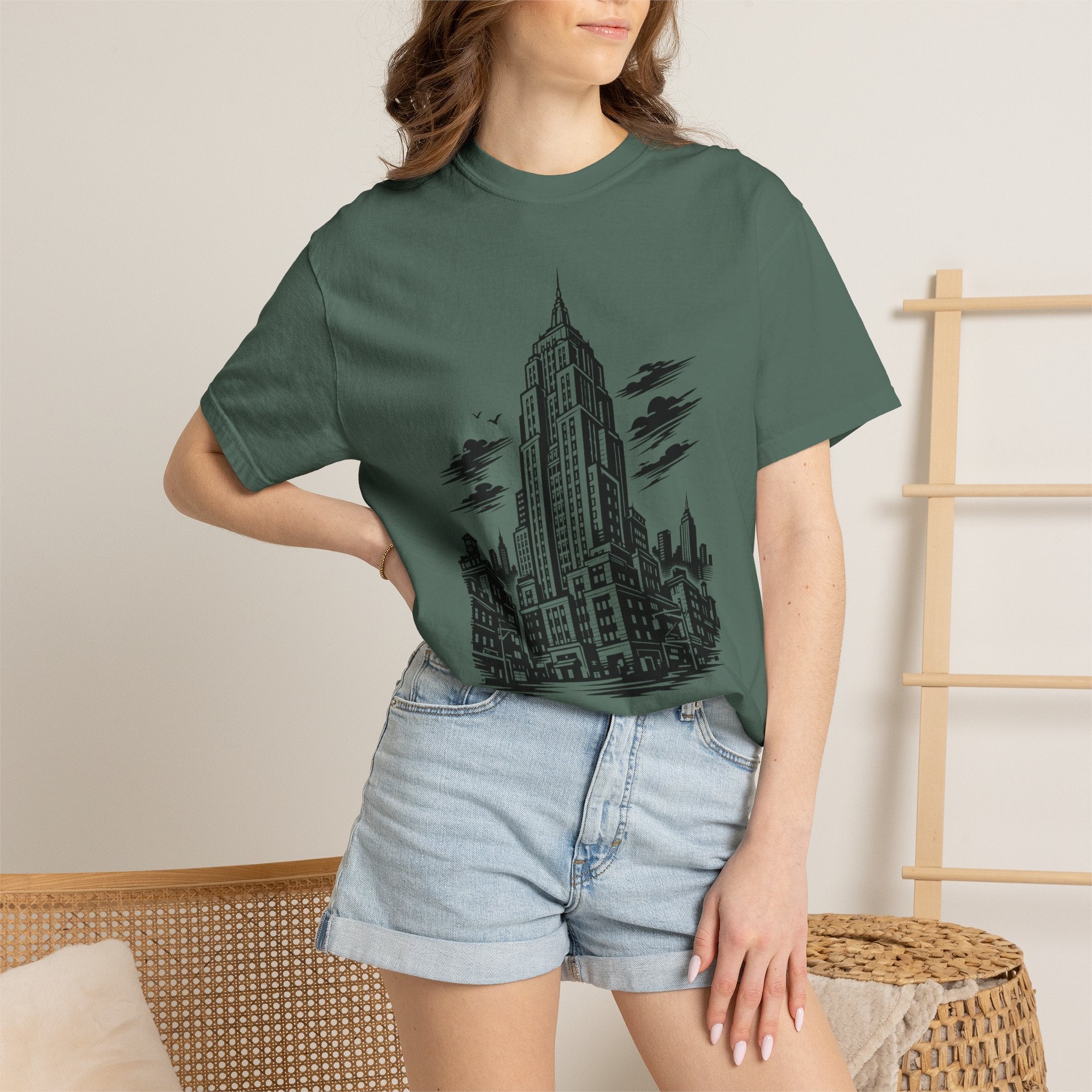 Skyline - BasicPrint - Graphic Tee