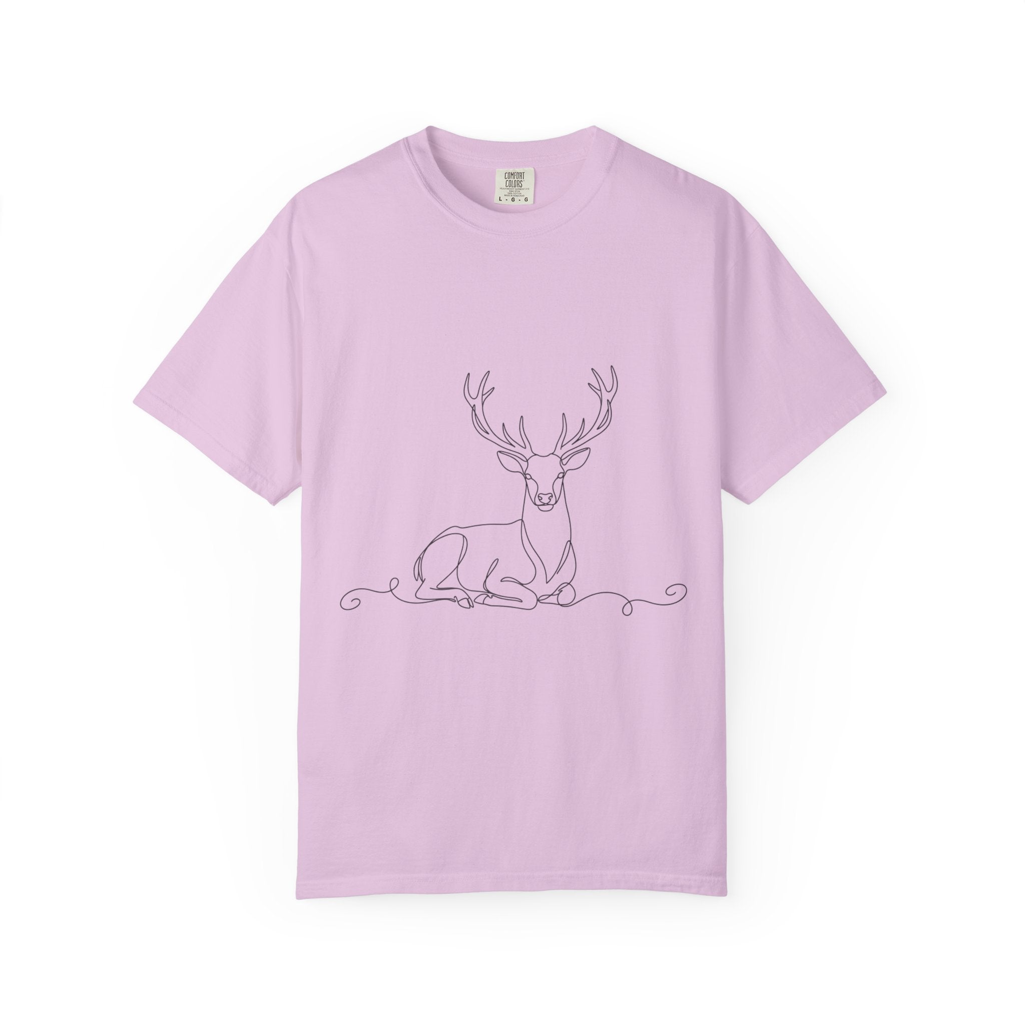 Deer - LineArt - Graphic Tee