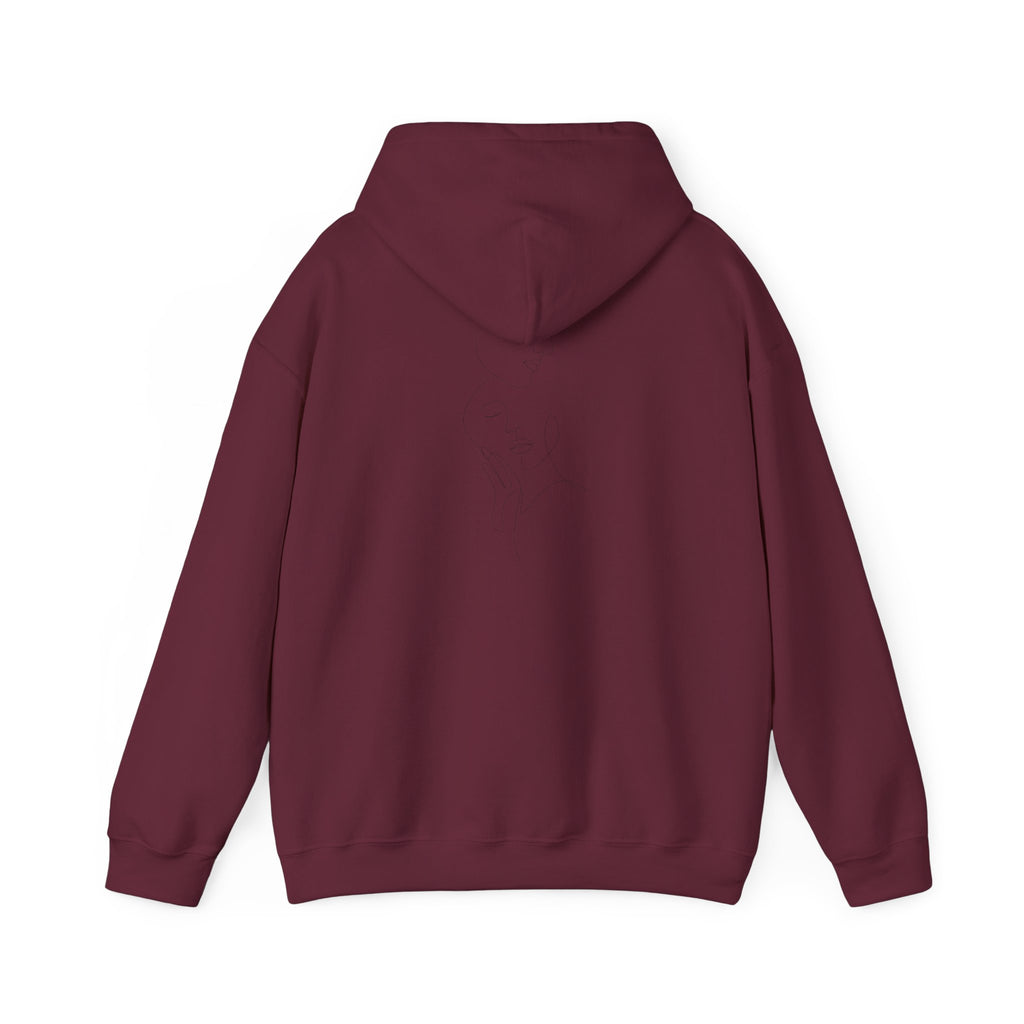 Minimalist Faces - LineArt - Hoodie