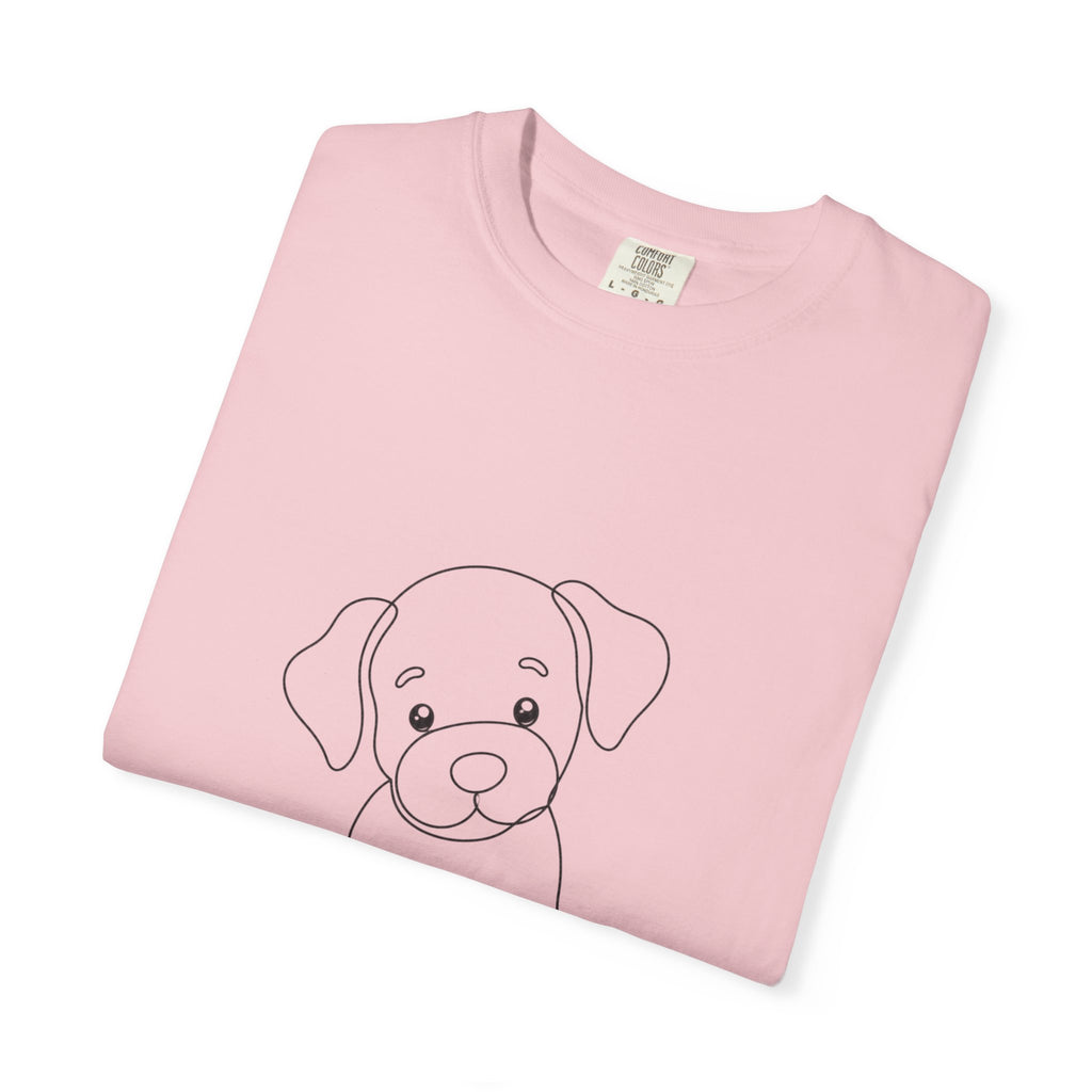 Puppy - LineArt - Graphic Tee