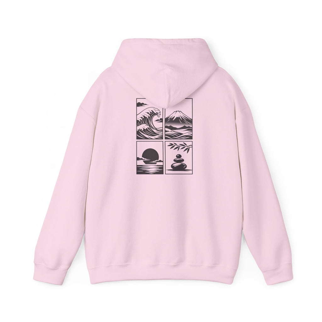 Zen Landscape - BasicPrint - Hoodie