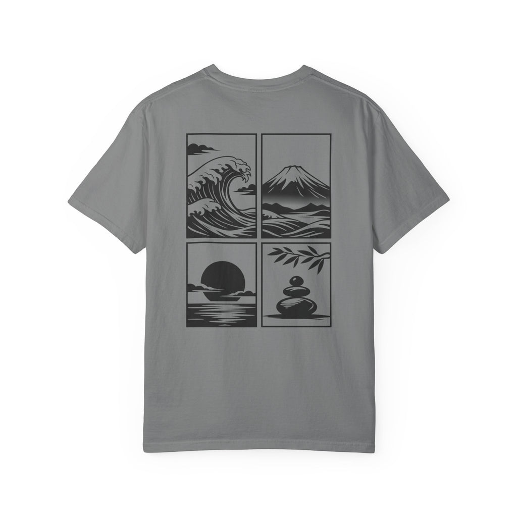 Zen Landscape - BasicPrint - Graphic Tee