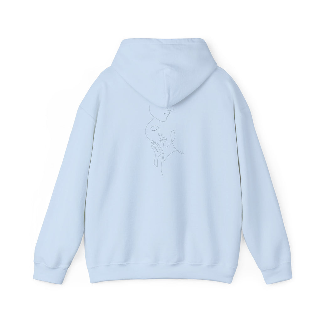 Minimalist Faces - LineArt - Hoodie