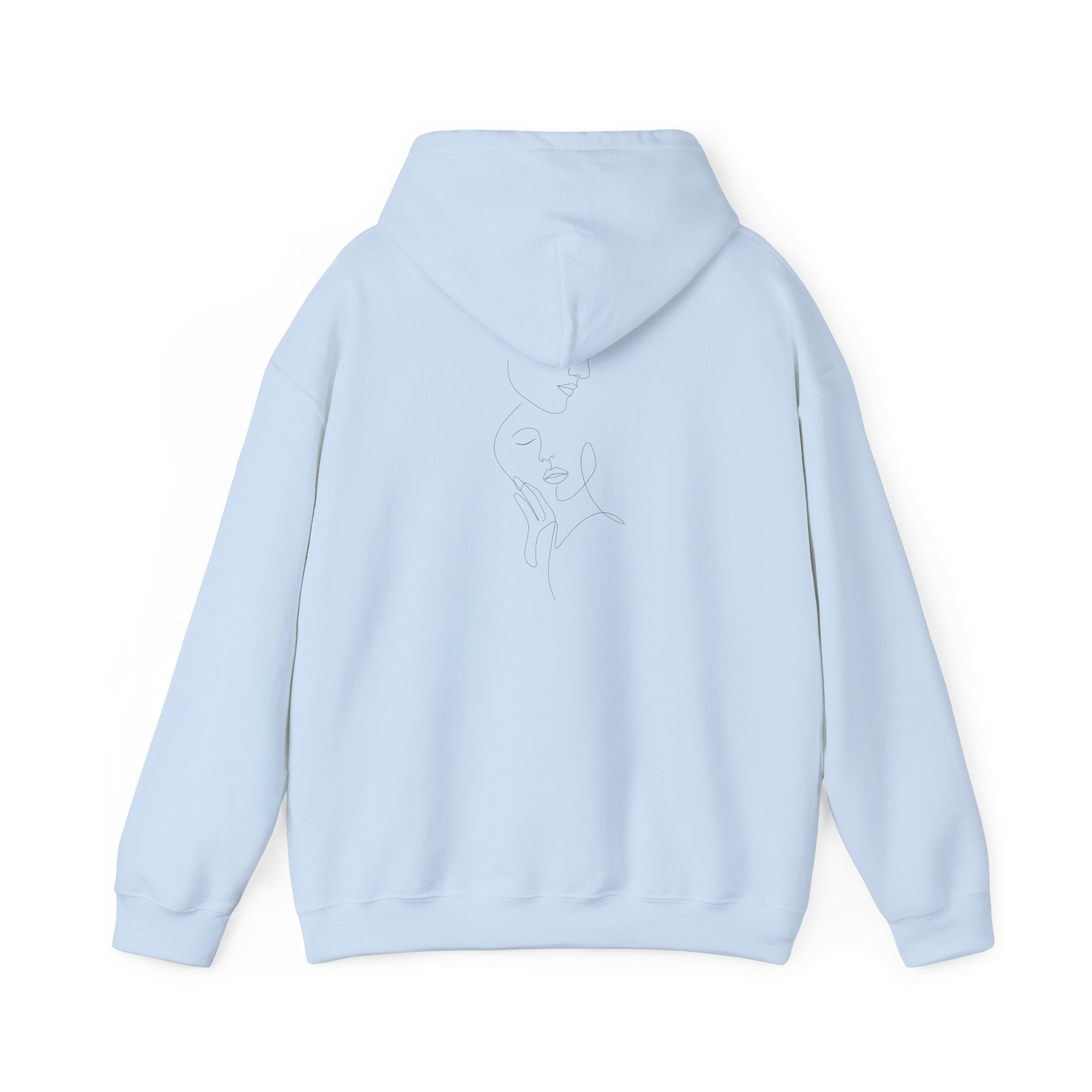 Minimalist Faces - LineArt - Hoodie