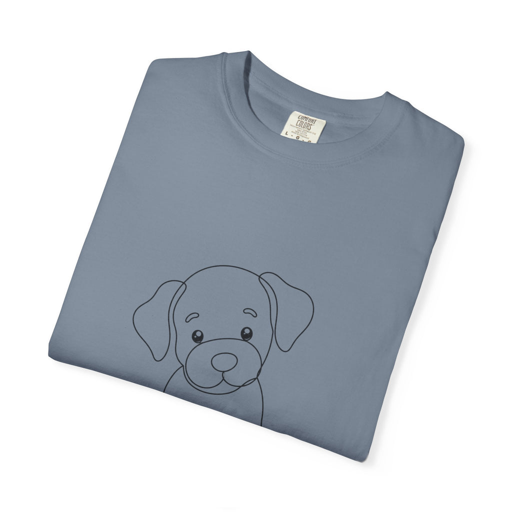 Puppy - LineArt - Graphic Tee