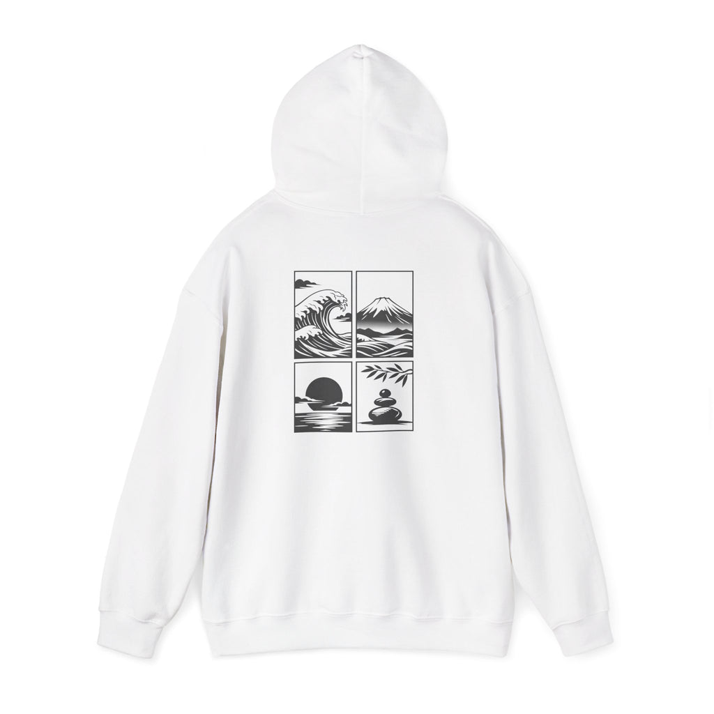 Zen Landscape - BasicPrint - Hoodie