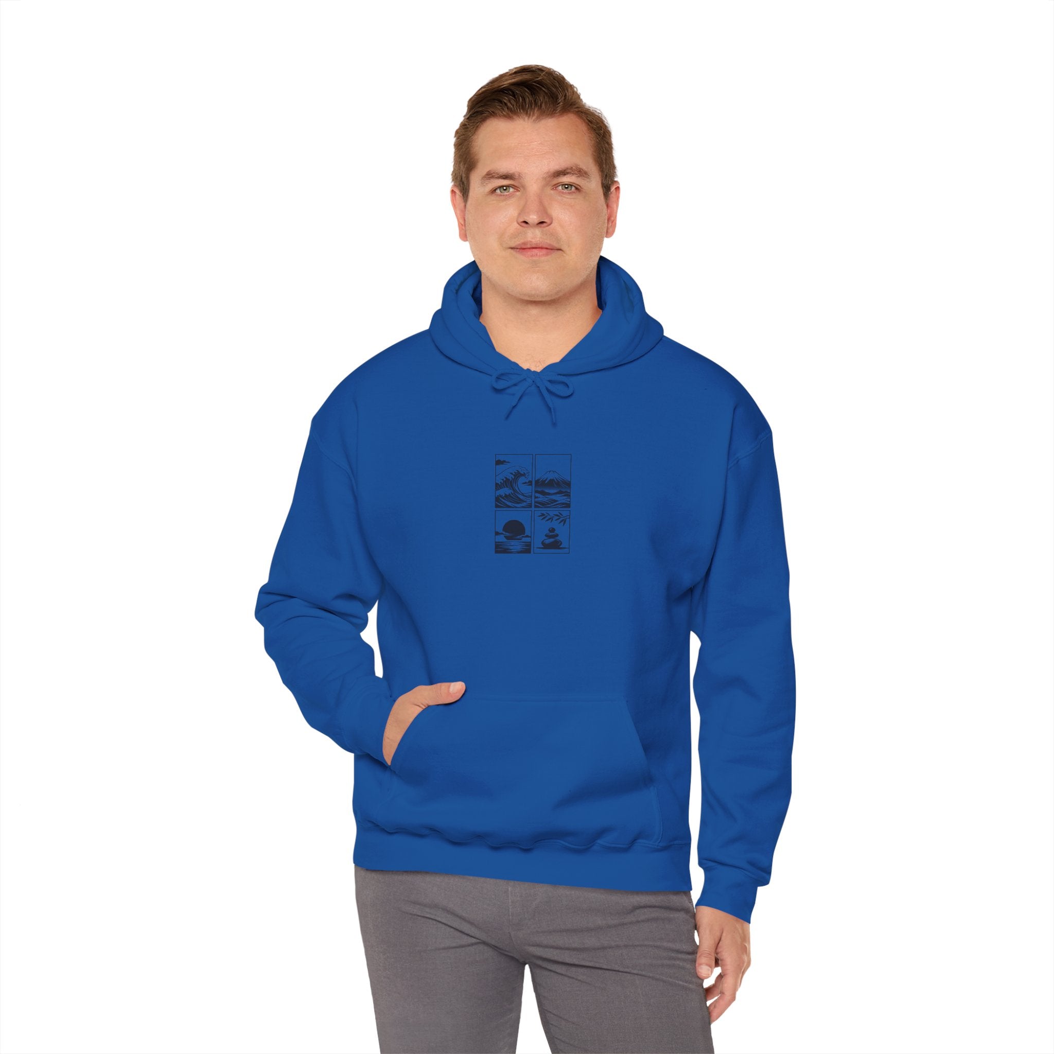Zen Landscape - BasicPrint - Hoodie