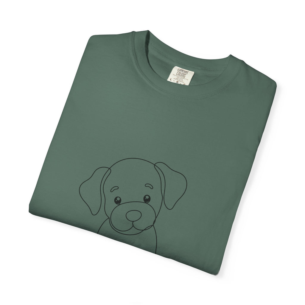 Puppy - LineArt - Graphic Tee