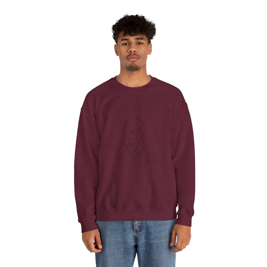 Teddy - LineArt - Crewneck Sweatshirt