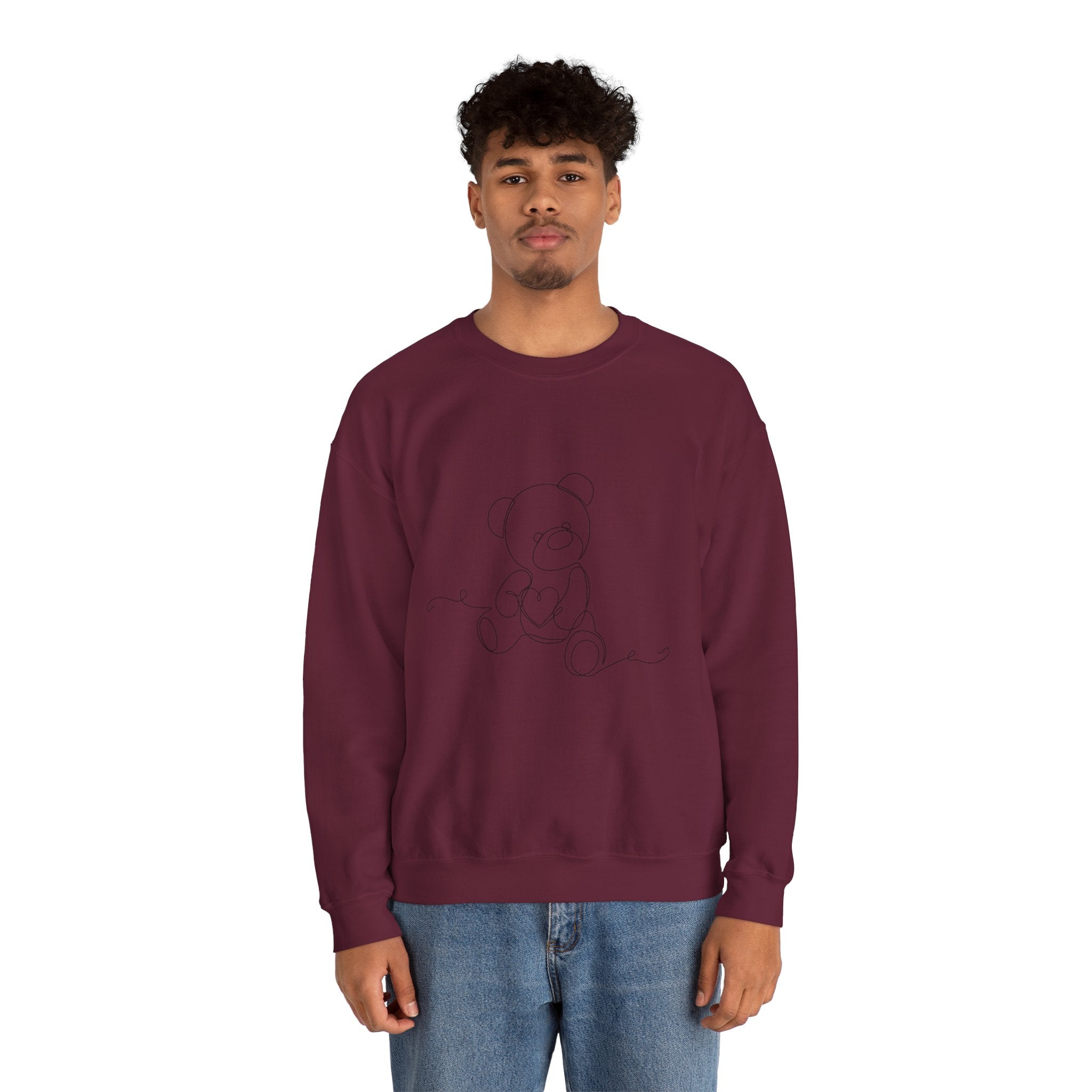 Teddy - LineArt - Crewneck Sweatshirt