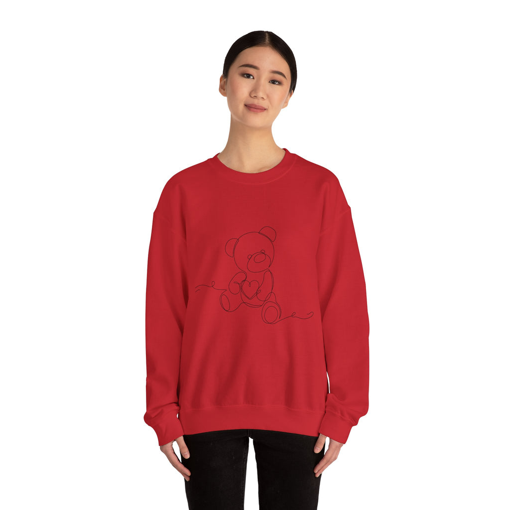 Puppy - LineArt - Crewneck Sweatshirt