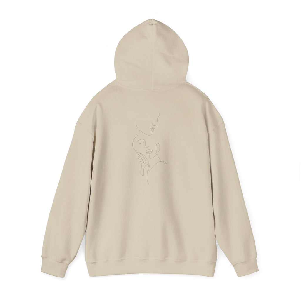 Minimalist Faces - LineArt - Hoodie