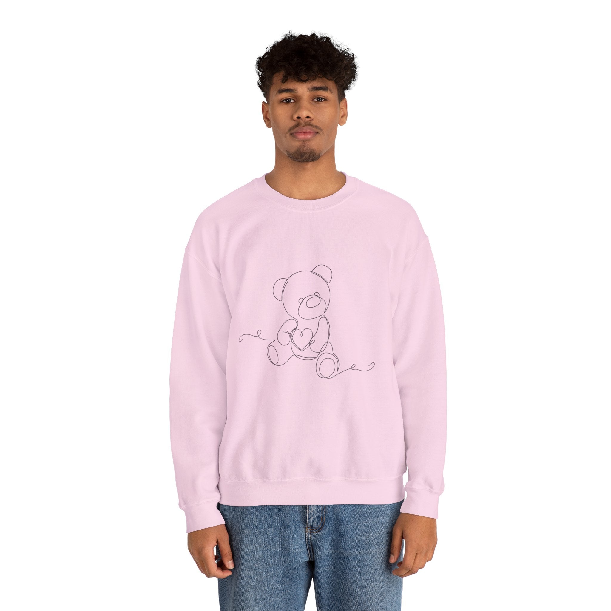 Teddy - LineArt - Crewneck Sweatshirt