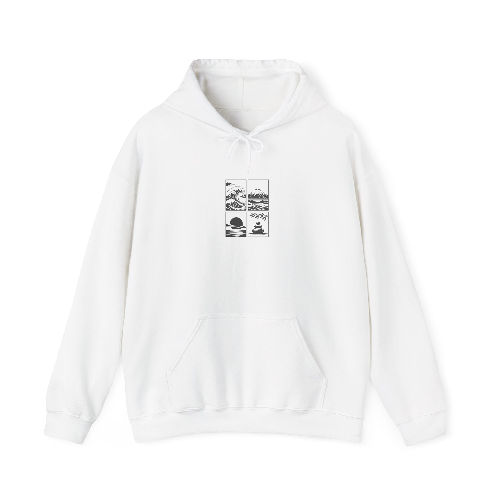 Zen Landscape - BasicPrint - Hoodie